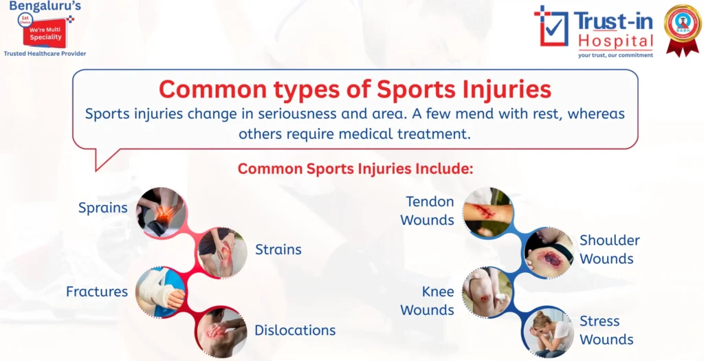 Common Types of Sports Injuries | Expert Orthopaedic Care at Trust-in Hospital