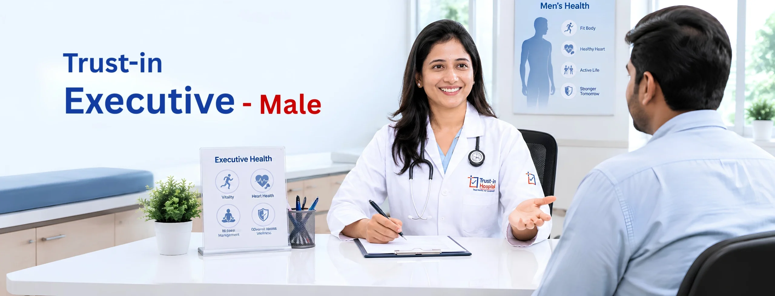 Trust-in Executive Male | Health Packages | Trust-in Hospital