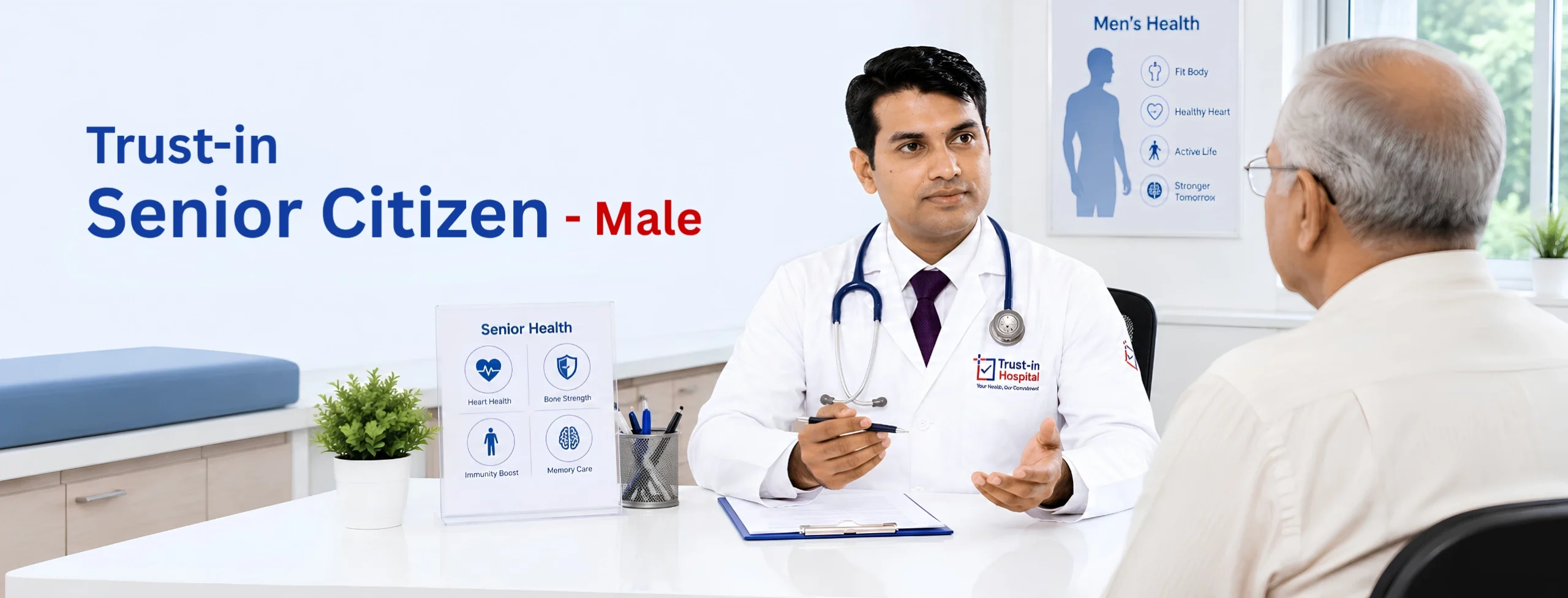 Trust-in Senior Citizen Male | Health Packages | Trust-in Hospital