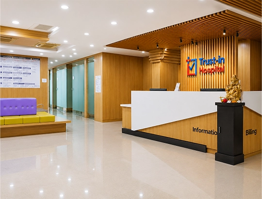Front Desk Of Trust-in Hospital