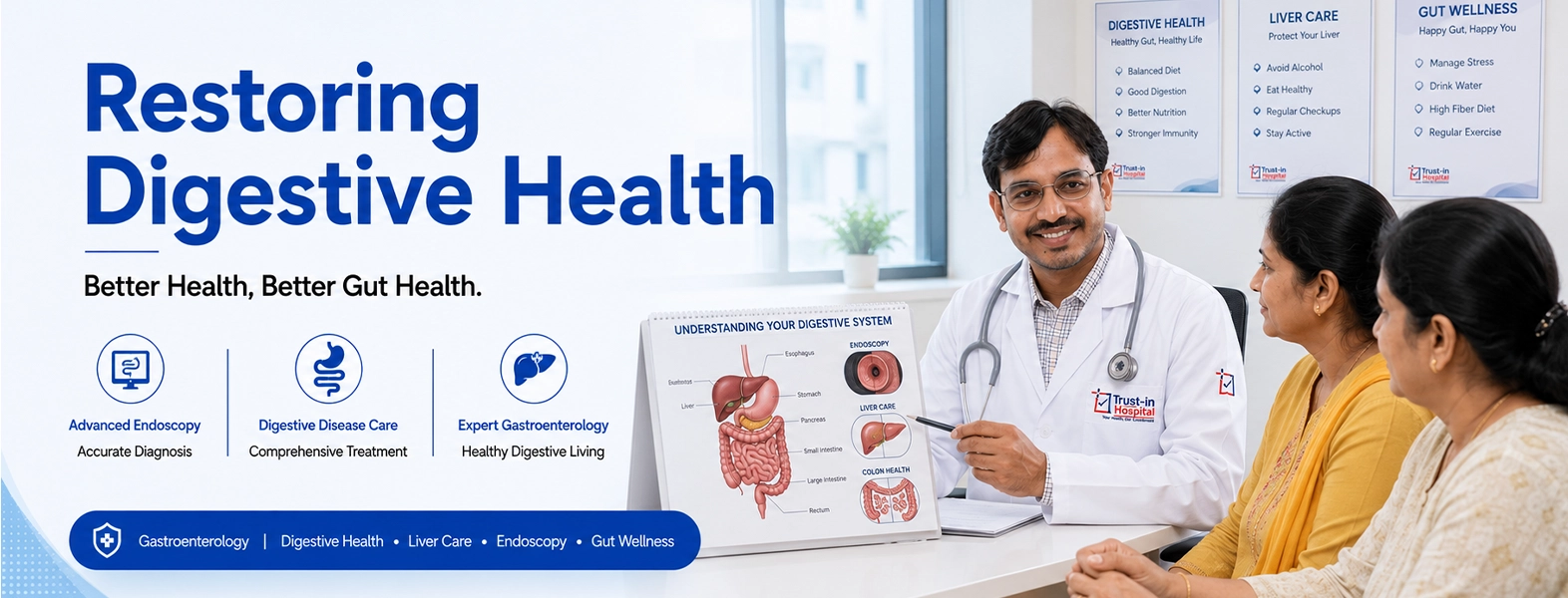 Better Gastro care -Trust-in Hospital | Bangalore