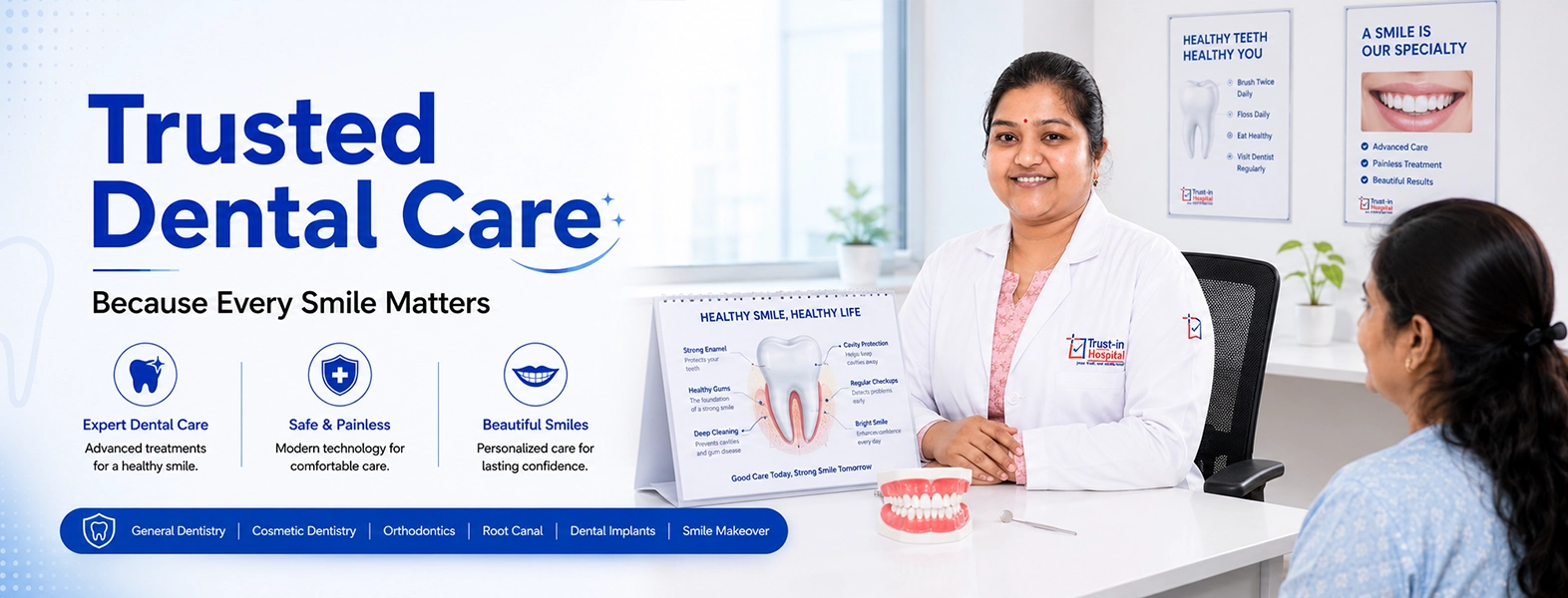 Trusted Dental Care - Trust-in Hospital | Bangalore